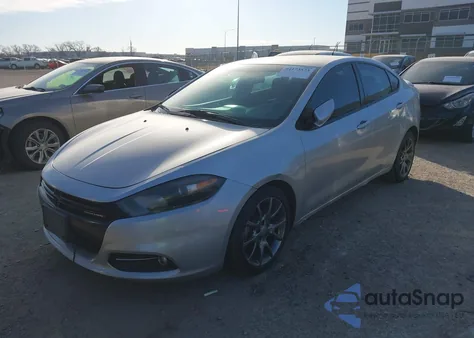 2013 Dodge Dart Sxt from USA, damaged, VIN 1C3CDFBA6DD325846